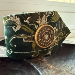 Kiel James Patrick Green Floral Bracelet